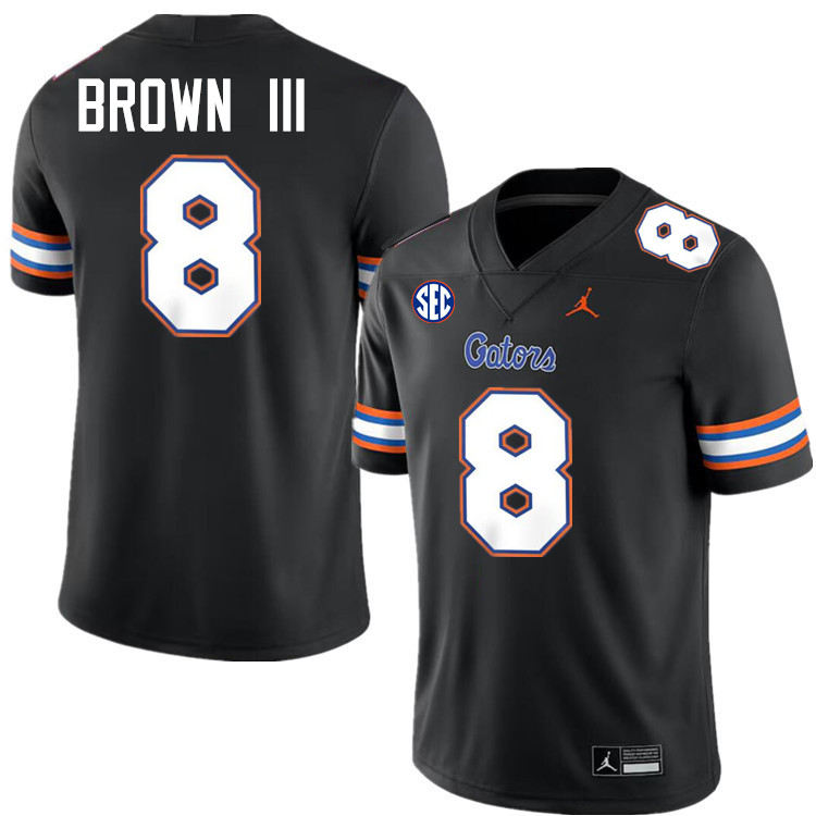 #8 Vernell Brown III Gators Jersey,Florida Gators College Football Jerseys Stitched-Black  #8 Vernell Brown III Gators Jersey,Florida Gators College Football Jerseys Stitched-Black